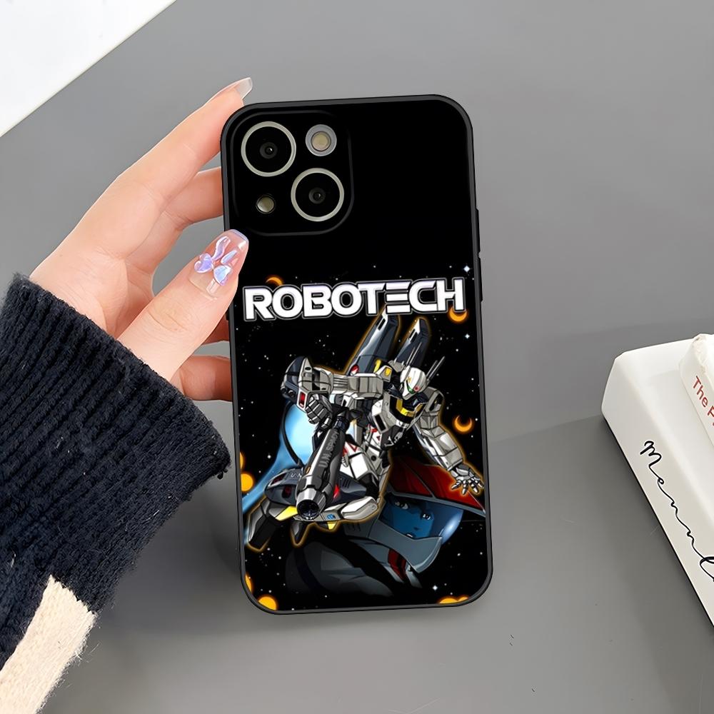 R-Robotech Robert Macross Phone Case For iPhone 18 17 Pro Max 16 15 14 Pro Max 13 Mini 11 12 Xr X Xs SE Plus Back Cover