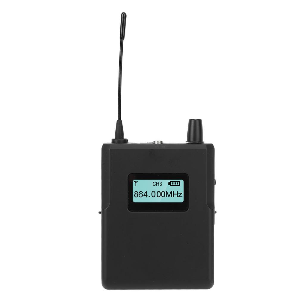 IEM Receiver 863 To 865mhz 36 Adjustable Frequencies Digital Wireless IEM Receiver for Stage Performance Live