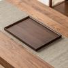 Smooth Surface Tea Set Serving Tray Bamboo Brunch Tray Household Hotel Dinner Plate  Afternoon Tea