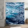Blue Jellyfish Shower Curtain – Waterproof Ocean-Themed Bath Decor | Easy Customization for Modern Bathroom