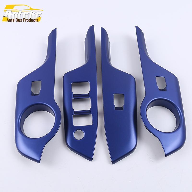 Compatible 18 CHR Power Window Switch Trim - Armrest Sticker Car Accessory