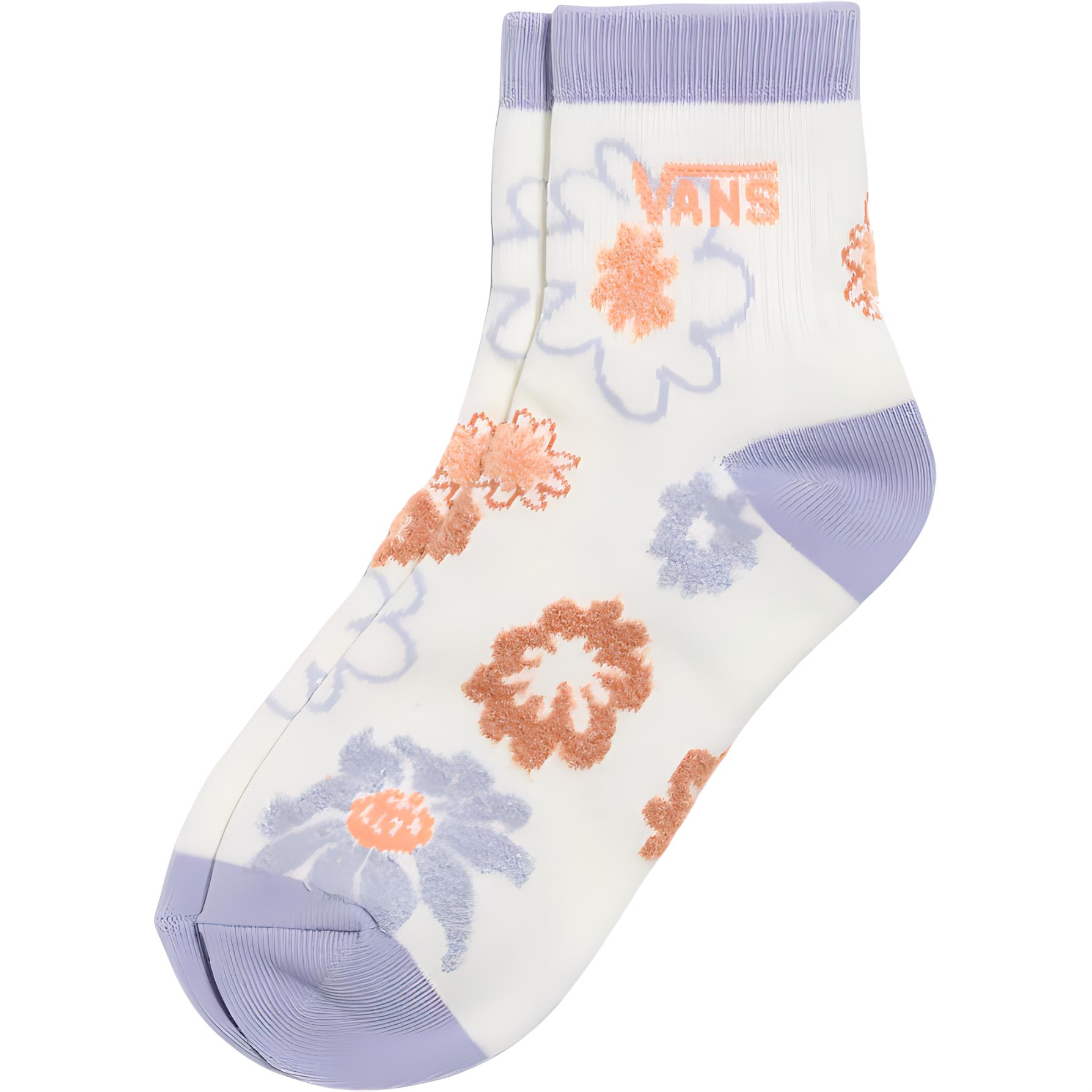 Носки Vans Summer Bloom с манжетой Унисекс 1 пара Натуральные VN000GMH7VJ 6.5-10