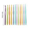 12Pcs Professional Long Handle Crochet Hook 2.0mm-10mm Ergonomic Crochet Hook Set Crochet Needle for Beginner