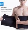 Unisex Waist Trainer: Fitness Support Belt for Tummy Control, Sweat-Inducing, Back Pain Relief, and Lumbar Support.