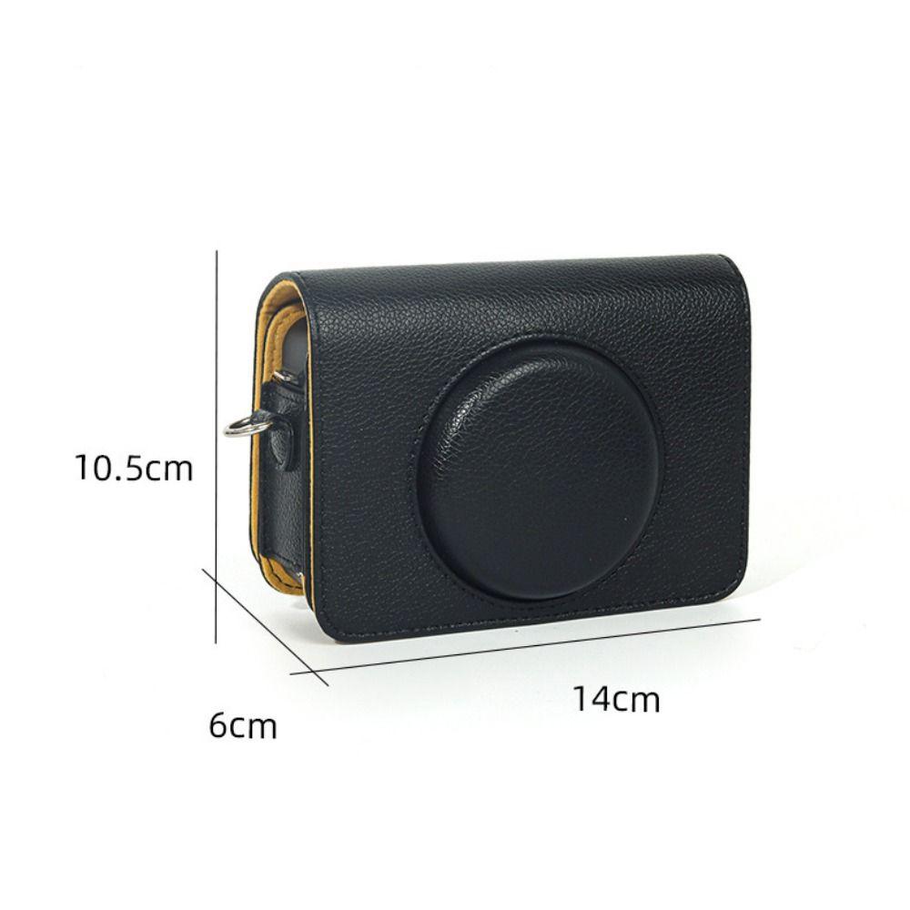 Anti Scratch Protective Cover PU Leather Storage Bag for Kodak Mini Shot 2 Retro C210R Travel