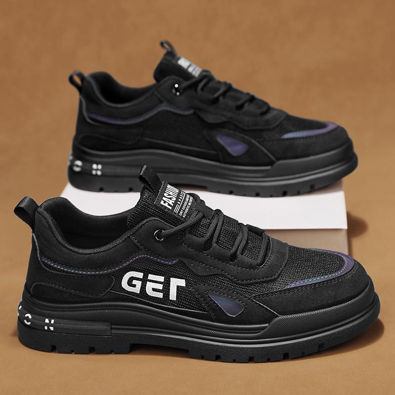 

Новые модные осенне-зимние мужские низкие ботинки Martin для студентов и мальчиков, трендовая рабочая обувь с мягкой подошвой, кроссовки Martin для охраны труда 39