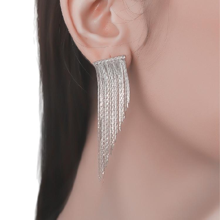 Irregular Tassels Earrings Comfortable Extended Wear Women Jewelry