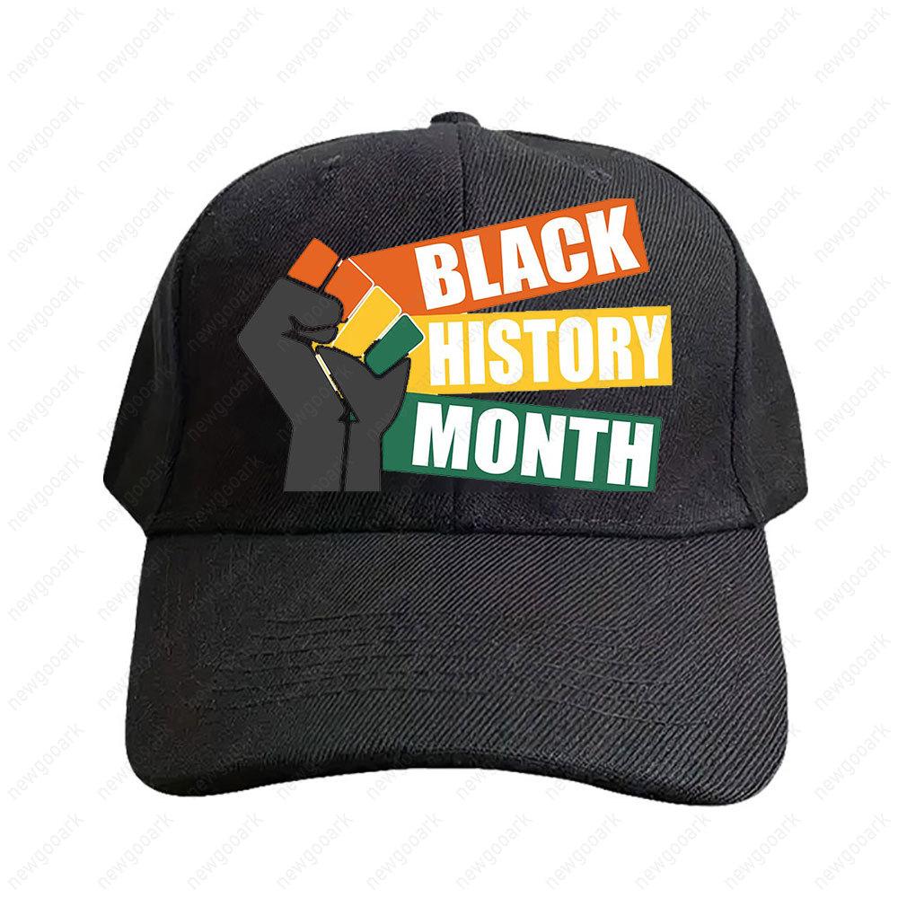 2026 Black History Erwachsenen Kappe Sommer Damen Unisex Schirmmütze Mode Lässig Verstellbar Bedruckte Baseballkappen