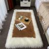 Coperta da letto semplice ed elegante a forma di schiena in finta lana per camera da letto, da comodino, per bovindo, balcone, a pelo lungo, per soggiorno, tavolino da caffè, tappeto da pavimento