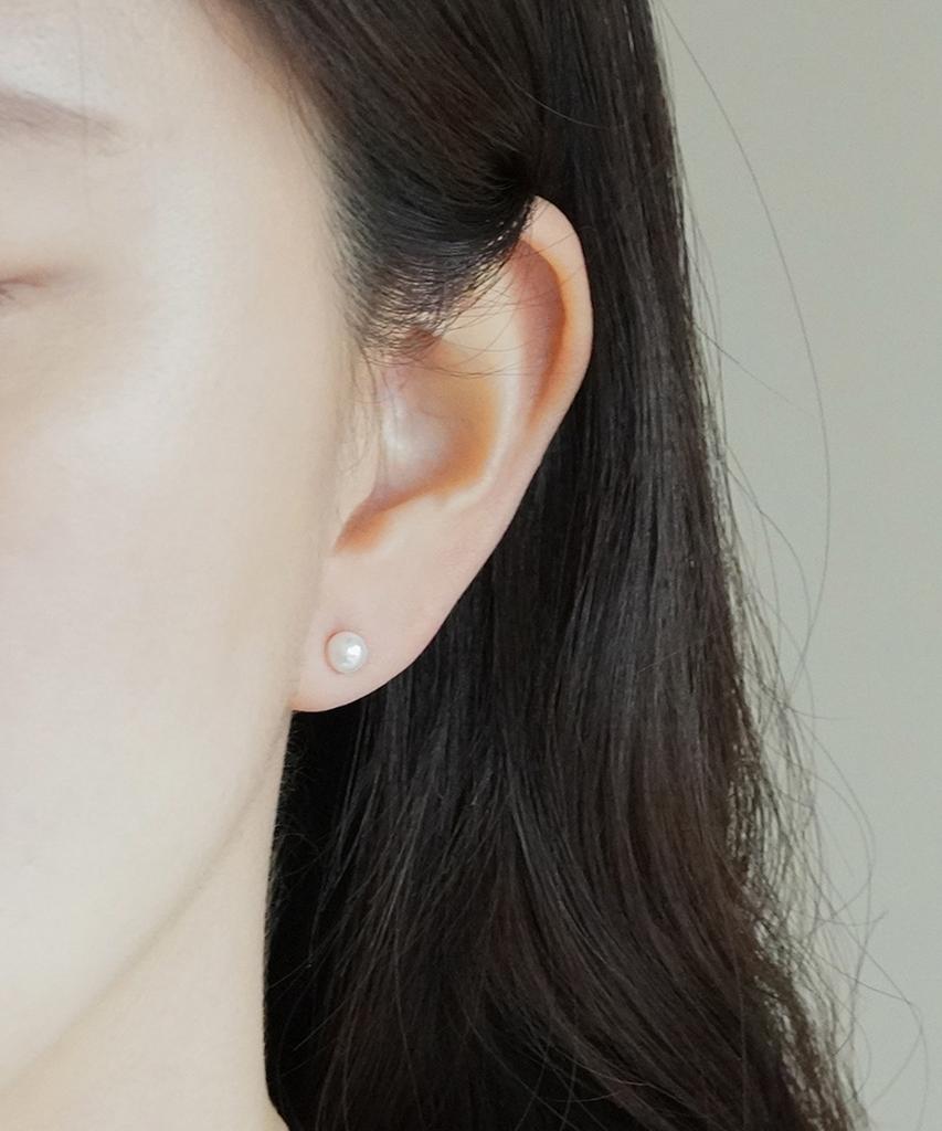 Alleun 10K 14K Imitation Pearl Earrings Mother Of The Bride Hanbok