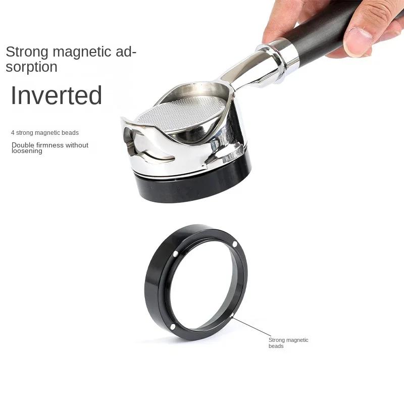 Coffee Dosing Ring Magnetic 51MM 53MM 58MM for Delonghi Breville Portafilter Espresso Accessories Barista Funnel Tool Coffeeware