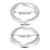 uxcell Hub Ring, 2.8 inches (71.5 mm), 2.2 inches (56.1 mm), Wheel Hub Centric