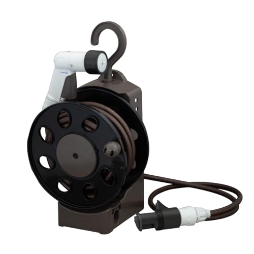 

Takagi Aurora LIGHT 10m (BR) Brown Hose Reel, Stylish and Lightweight, R1410BR