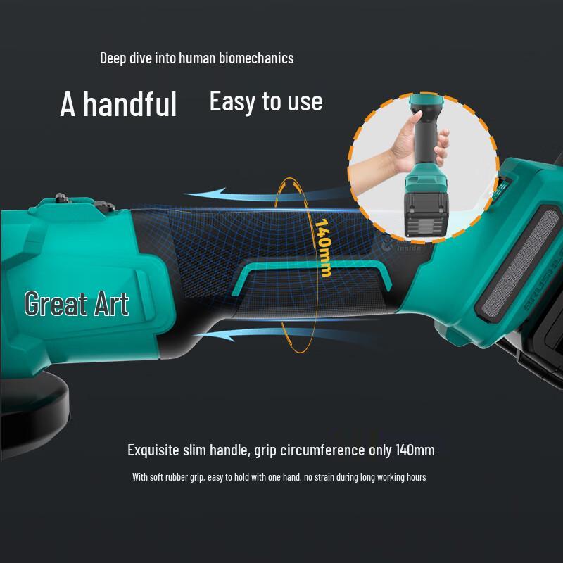 Dayi Cordless Brushless Angle Grinder CN plug (adapter included)