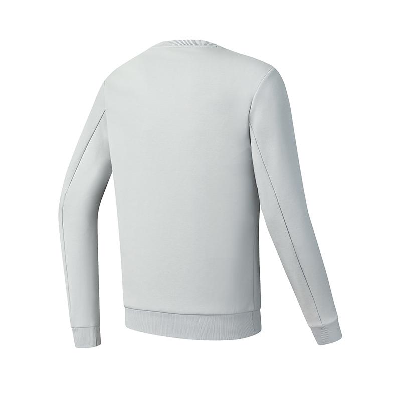 Fila Fitness Series Fashion Simple Casual Sports Training Loose Pullover Sweatshirt Men Sweatshirt A11M541217FMG