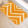 Fashion Orange Geometric Pattern Entrance Door Mat Bathroom Kitchen Anti-Slip Floor  Indoor Room Home Decor Non-Slip Rug