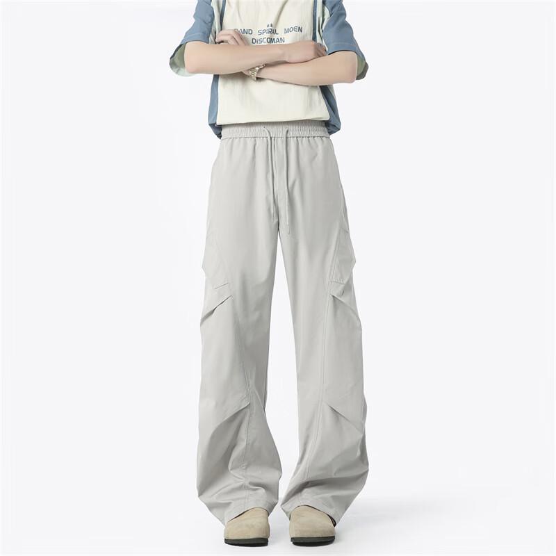 POUM Men's Loose Fit Quick-Dry Outdoor Cargo Pants