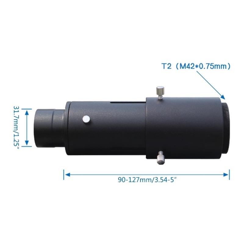 Versatile Telescope Camera Adapter Maximize Your Astrophotography Potential Variable Extension Tube Durable Build