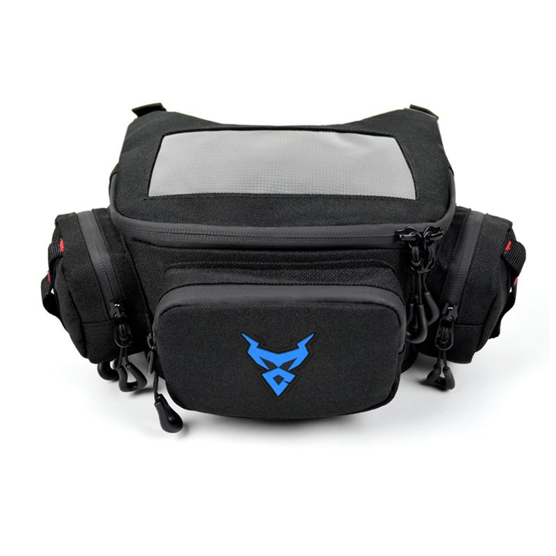 Touch Screen Motorcycle Front Bag Waterproof Moto Waist Bag Large Capacity Scooter Motorbike Pedal Moto Storage Bag Mobile Phone