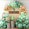 131pcs Dinosaur Balloon Garland Arch Kit, Forest Themed Parties, Birthday Parties, Holidays, Home, Indoor and Outdoor Decor