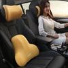 Car Neck Pillow Protective Lumbar Back Support Breathable Car Headrest Cushion Relieve Stress Car Seat Pillow Worldm New