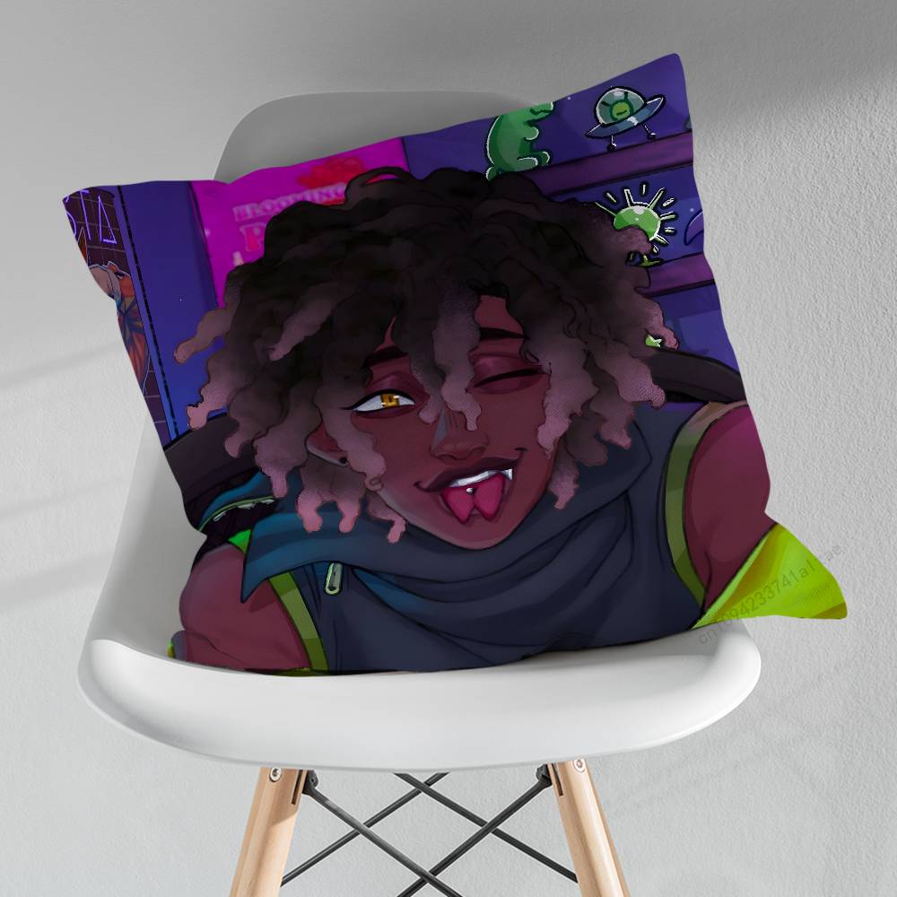 Cute MMicah YYujin Various Sizes Square Pillow Case For Car Home Bedchamber Decor Birthday Gift