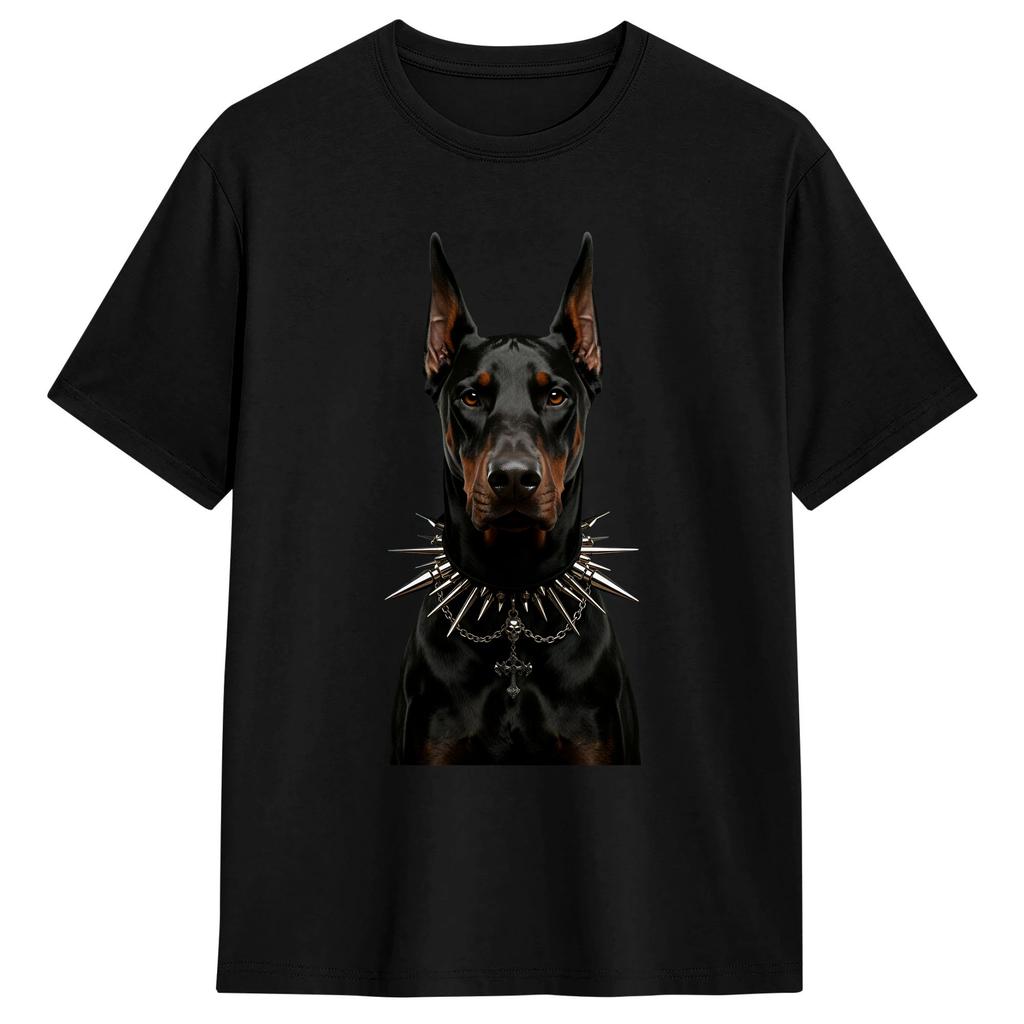 Funny Border Collie Face Portrait Pure Cotton T Shirt For Couple Beach Y2K TShirts ONeck Harajuku Tees Oversized Clothes