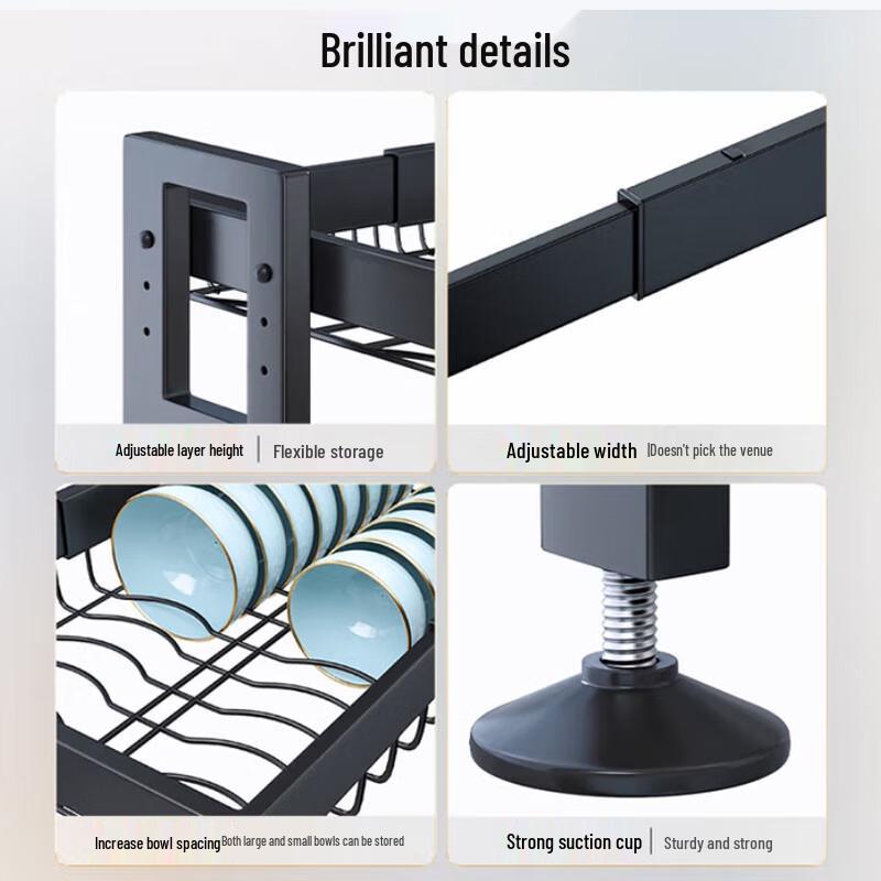 Kitchen Sink Dish Drying Rack