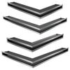 Vent Cover LUFT corner right 40x60x6 polished