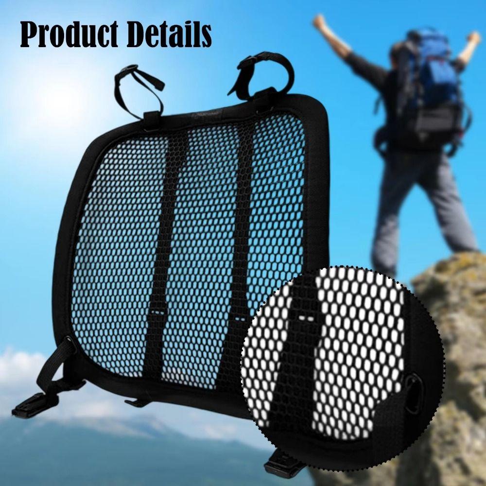 Zaino Ventilato Vuoto Spaziatore Ergonomico Flusso d'Aria Telaio Zaino Escursionismo