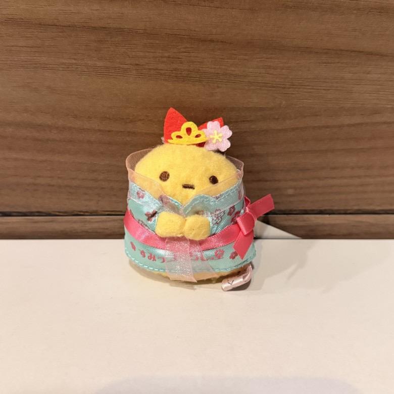 NEW Kimono Sumikko Gurashi Plush Toy Pendant Japanese Fried Shrimp Baguette Mascot Stuffed Doll Anime Backpack Charm Ornament