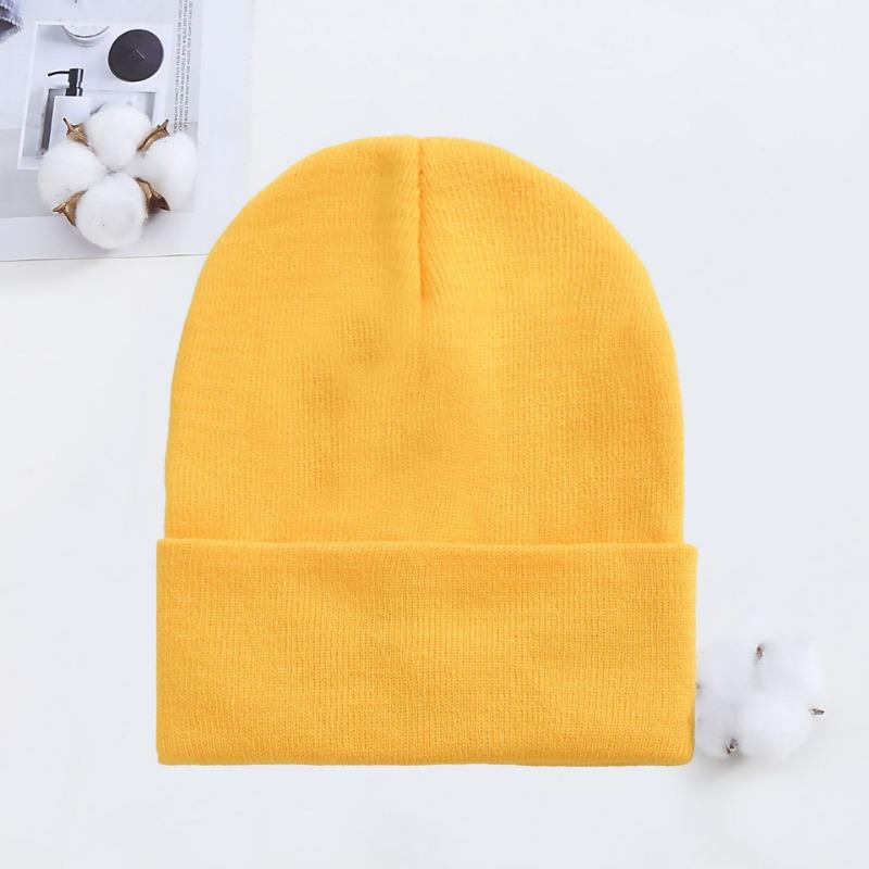 Knitted hats Versatile cold-proof autumn and winter hats Women's wool hats Knitted hats Men's