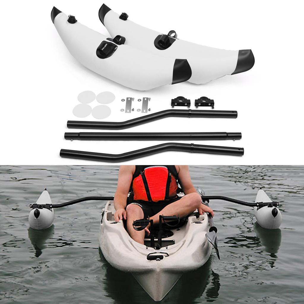 Kayak Outrigger Kit Kayak Stabilizers for Fishing Boat Canoes Kayaks