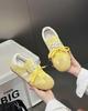 Leather soft-soled Forrest Gump shoes women's 2025 spring new flat-soled comfortable and versatile lightweight casual sports jogging shoes