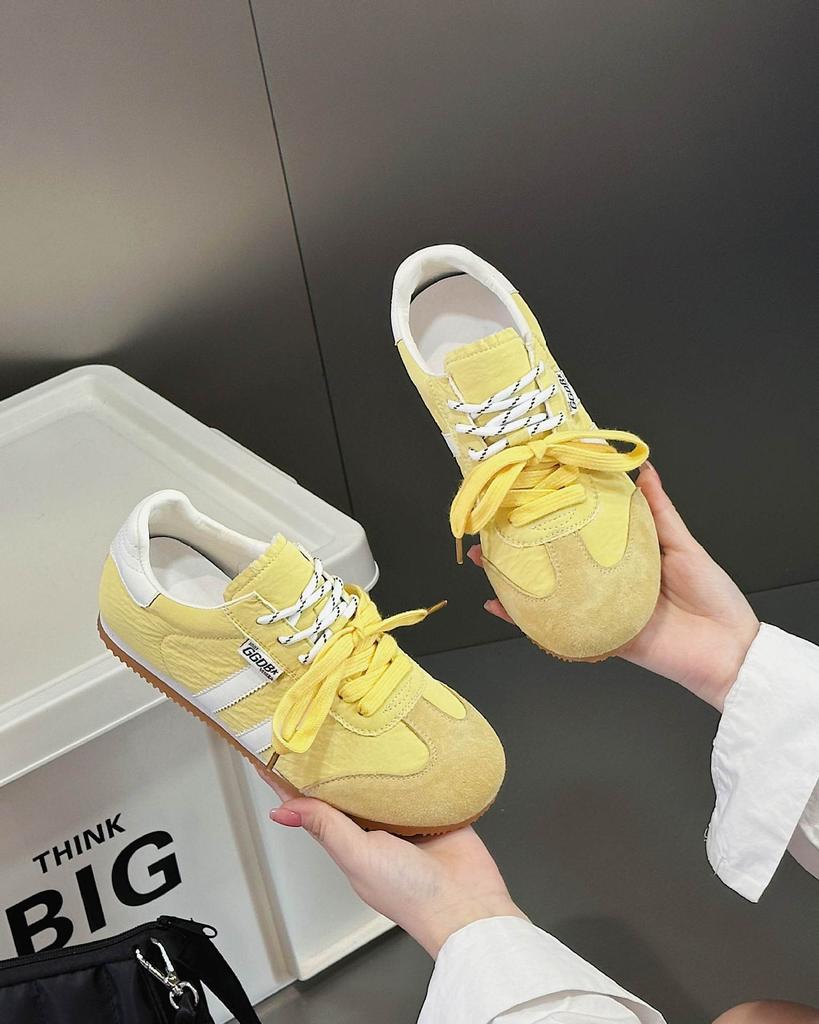 Leather soft-soled Forrest Gump shoes women's 2025 spring new flat-soled comfortable and versatile lightweight casual sports jogging shoes