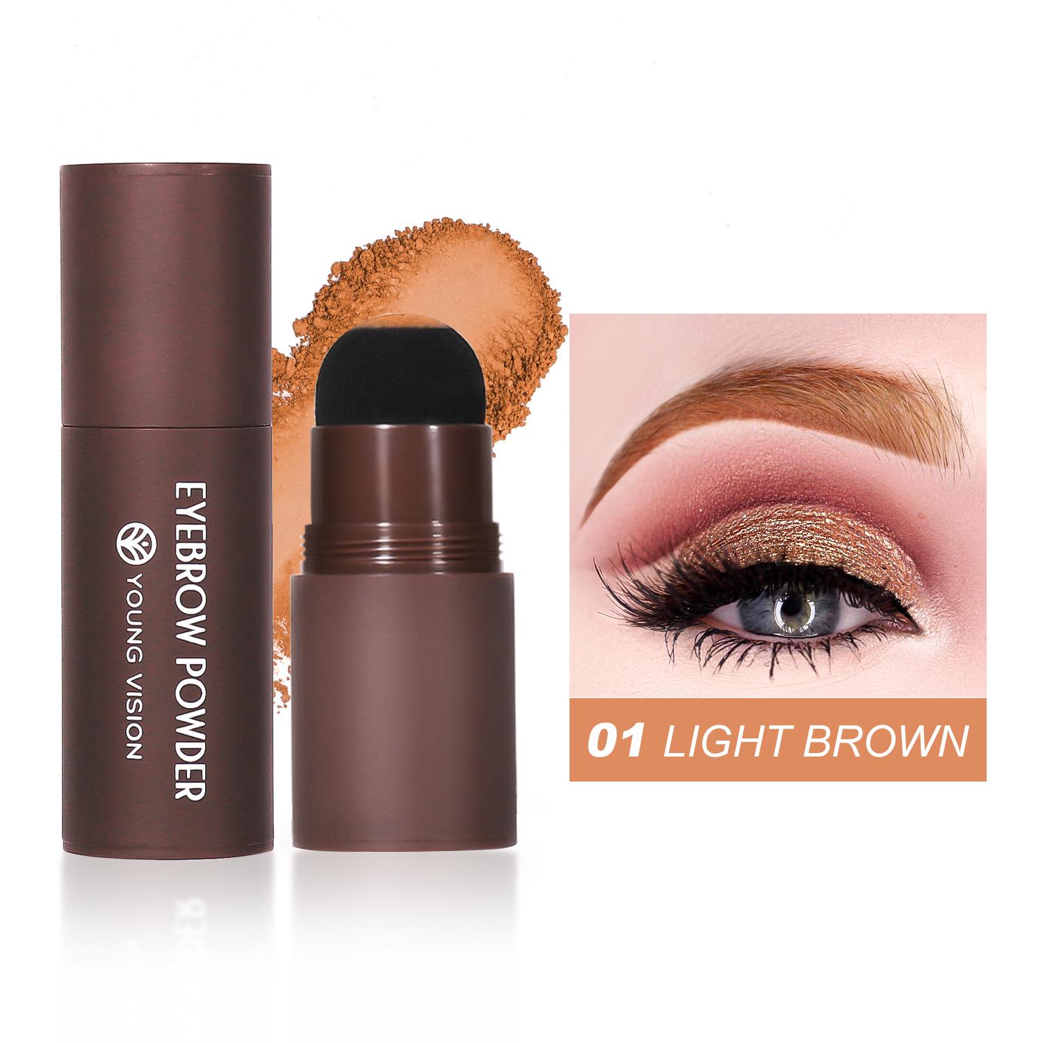 

YOUNG VISION 1-piece Ленивая пудра для бровей Пудра для волос Пудра для контура лица Тени для век Пудра для бровей Карандаш для бровей с кисточкой для бровей