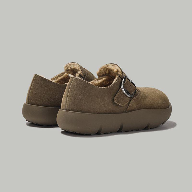 

Платформа Birkenstock Женские зимние туфли с флисовой подкладкой - Толстые, теплые и универсальные повседневные туфли Default Size
