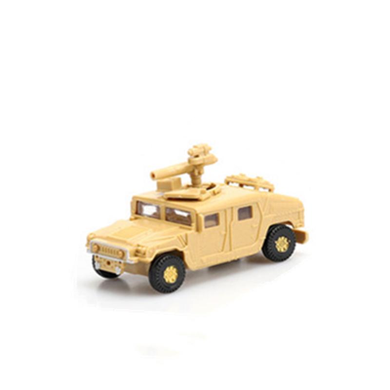 4D 1/72 Military Vehicles Model Truck Tank Jeeps Armored Transport Car Fighting Chariot Building Sand Table Scene Boy Toy Gift