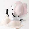 Nahtlose Dessous Damen Dünner Anti-Hänge-BH Bruststraffungs- und Sammel-BH Sport-Komfort-BH Push-Up-BH