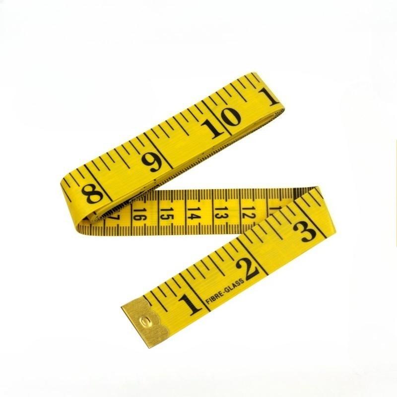 Double-scale Soft Ruler, 60 Inches (150 Cm), Combining Centimeters and Inches, Suitable for Measurement and Garment Cutting 1PC