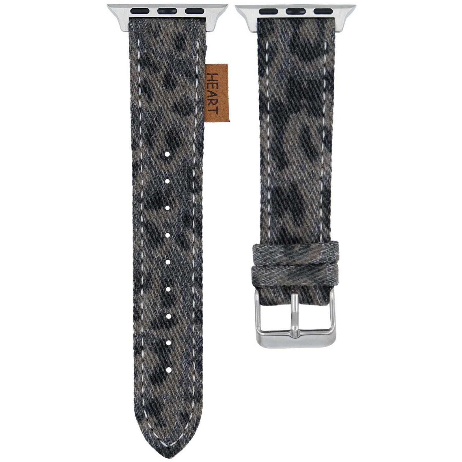 

Watch Band For Apple Watch Ultra 3 2 1 49mm/Series 11 10 46mm/9 8 7 45mm/SE3 SE2 SE 6 5 4 44mm/3 2 1 42mm Denim Genuine Leather Strap A