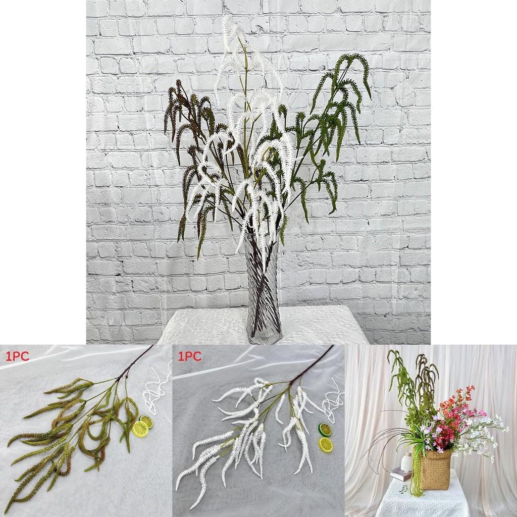 Künstliche Salicaceae zur Heimdekoration mit realistischem Blattmaterial für Hochzeits- und Foto-Requisiten