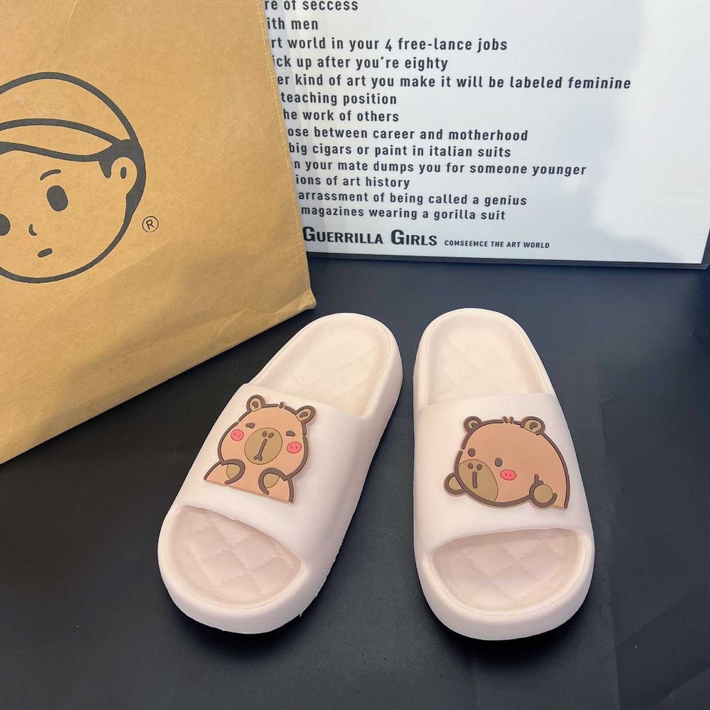 Women Slippers Slides Bathroom Beach Indoor Sandals Summer Slippers Couple Shoes