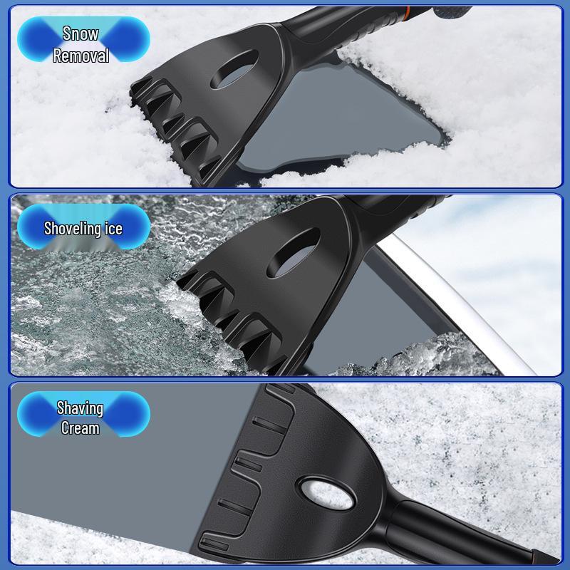 Car Snow Shovel & Scraper: Winter Tool for Glass De-icing & Snow Removal
