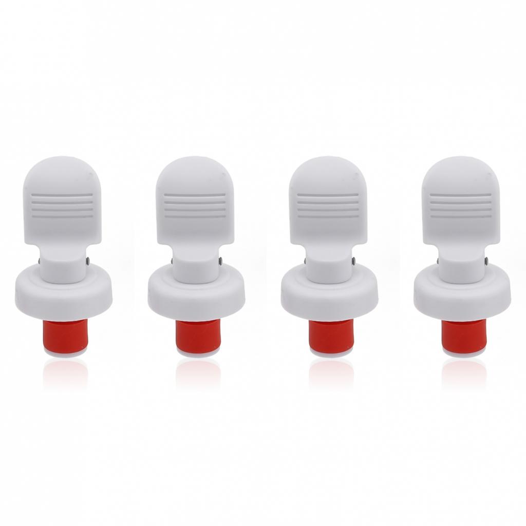 Premium Bar Hand Press Bottle Stopper for Wine and Beer Leakproof Seal