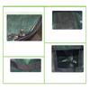 Reuseable Garden Collect Storage Bag Leaf Waste Bins Yard Compost Bag With Lid Composter Plastic