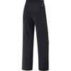 Li-Ning Comfortable Simple Straight Leg Lace-Up Solid Color Casual Pants Women Bottoms Black AKLU110-1