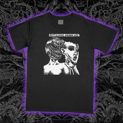 REPTILIANS AMONG US Shirt Ufo alte Aliens Anunnaki david icke Unisex T-Shirt