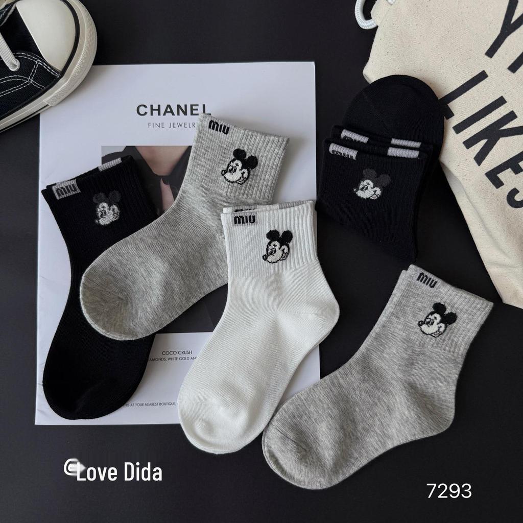 Love Dida Cotton Socks: Autumn/Winter Cute Socks for Kids and Students