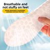 Soft Sports 4D Men's and Women's Insoles Arch Massage Outdoor Shock Absorption Sweat Absorption Odor Prevention Antibacterial